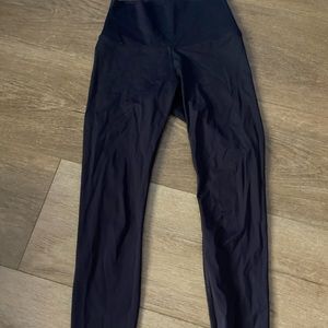 CRZ yoga leggings dark navy